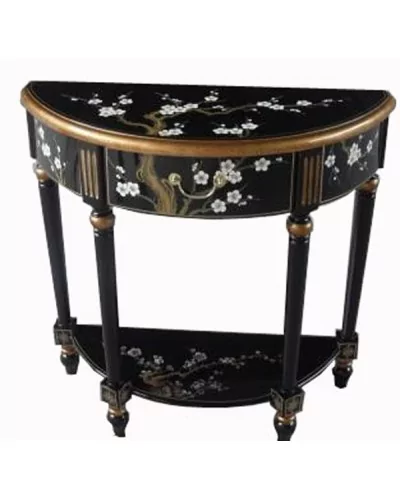Console chinoise laquée - meuble chinois laqué