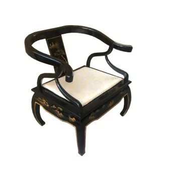 Chaises chinoises laquées et fauteuils
